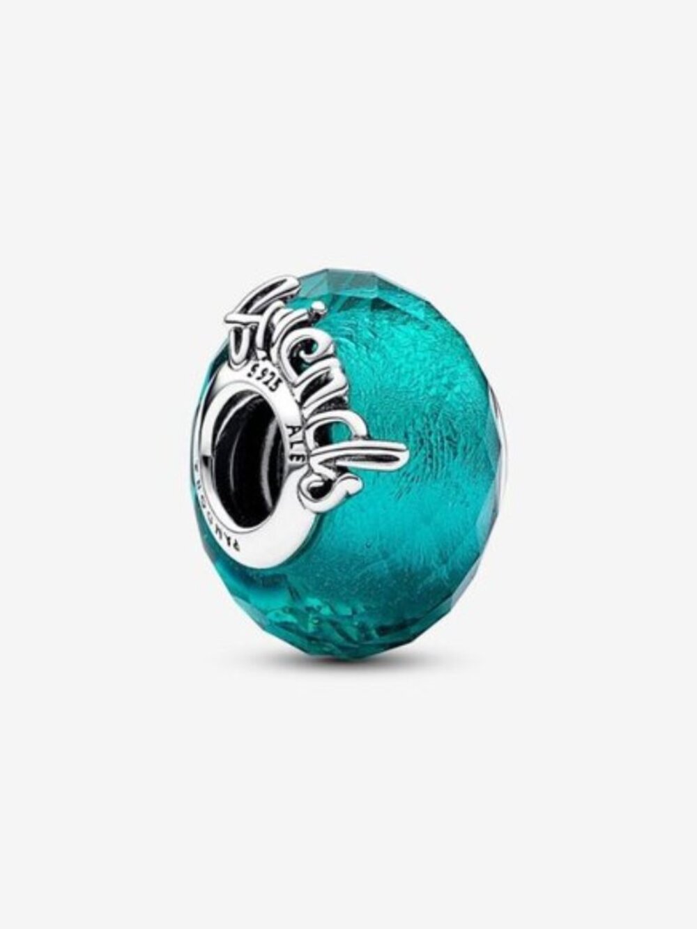 Faceted Murano Glass Friendship Charm